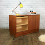 Vintage Poul Hundevad Danish Teak Cabinet TV Media Unit