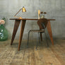 Reclaimed & Hand Crafted Iroko Desk - 120x60cm *MADE TO ORDER*