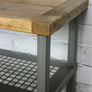 *NEW SIZE* Rustic Industrial Shoe Bench * 1 in stock *