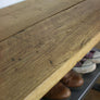 *NEW SIZE* Rustic Industrial Shoe Bench * 1 in stock *