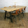 'The Steel A-Frame' Dining Table