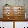 rustic_vintage_pine_index_filing_drawers
