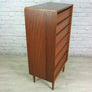 Vintage Austinsuite Teak & Rosewood Tallboy Chest of Drawers