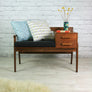 Vintage Teak 1960s Telephone Seat