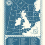 'Viking' screenprint by James Brown
