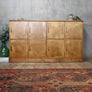 Vintage School Gym Wooden Lockers - 1405g