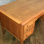 Vintage Abbess Oak School Teachers Desk