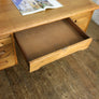 Vintage Abbess Oak School Teachers Desk