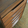 Mid Century Afromosia Tallboy Chest of Drawers