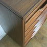 Mid Century Afromosia Tallboy Chest of Drawers