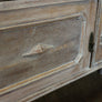 Vintage Rustic Bleached Oak Sideboard - 1911c