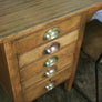 Edwardian ERVIII Vintage Oak Drop Leaf Desk (2 of 2)