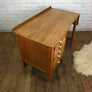 Edwardian ERVIII Vintage Oak Drop Leaf Desk (2 of 2)