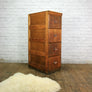 Edwardian Oak 4 Drawer Filing Cabinet