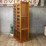 Vintage Oak Haberdashery Cabinet - 0701j