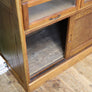 Vintage Oak Haberdashery Cabinet - 0701j