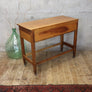 vintage_antique_rustic_oak_vanity_console_table