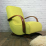 Vintage Art Deco Mid Century Rocking Chair #2