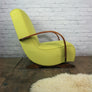 Vintage Art Deco Mid Century Rocking Chair #1
