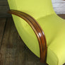 Vintage Art Deco Mid Century Rocking Chair #1