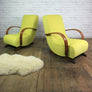 Vintage Art Deco Mid Century Rocking Chair #1