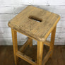 Vintage Maple School Laboratory Stools