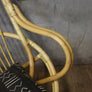 vintage_boho_bamboo_cane_swivel_egg_rocking_chair