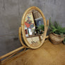 Vintage Boho Rattan & Bamboo Dressing Table - 1510b