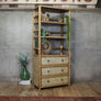 vintage_boho_rattan_cane_bamboo_shelving_storage_bookcase