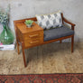 Chippy Heath Teak Telephone Seat - 2304i