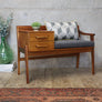 Chippy Heath Teak Telephone Seat - 2304i