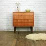 Danish Midcentury Teak Chest of Drawers