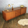Danish Teak Sideboard / Media Cabinet