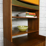 Danish Teak Modular Wall Unit Shelving #2 Orange
