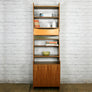 Danish Teak Modular Wall Unit Shelving #2 Orange