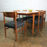 Danish Mid Century Teak Extending Draw Leaf Dining Table