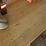Edwardian ERVIII Vintage Oak Drop Leaf Desk (1 of 2)