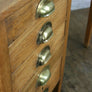 Edwardian ERVIII Vintage Oak Drop Leaf Desk (1 of 2)