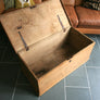 Vintage Elm Linen / Blanket Box