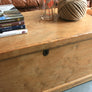 Vintage Elm Linen / Blanket Box