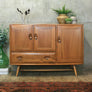 Mid Century Ercol Model 366 Windsor Sideboard - 1709e