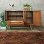 Mid Century Ercol Model 366 Windsor Sideboard - 1709e