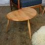 Vintage Elm & Beech Ercol Pebble Nest of Tables