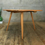 Mid Century Ercol Model 384 Drop Leaf Dining Table - 0212a