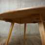 Mid Century Ercol Model 384 Drop Leaf Dining Table - 0212a