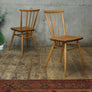 X4 Set of Four Vintage Ercol Model 391 Chairs -1308e