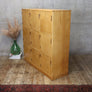 Vintage Esavian School Gym Wooden Lockers - 1407f