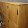 Vintage Esavian School Gym Wooden Lockers - 1407f