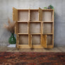 Vintage Esavian School Gym Wooden Lockers - 1407f