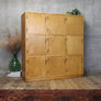 Vintage Esavian School Gym Wooden Lockers - 1407f